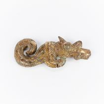 Chinese Han Dynasty Dragon Belt Buckle