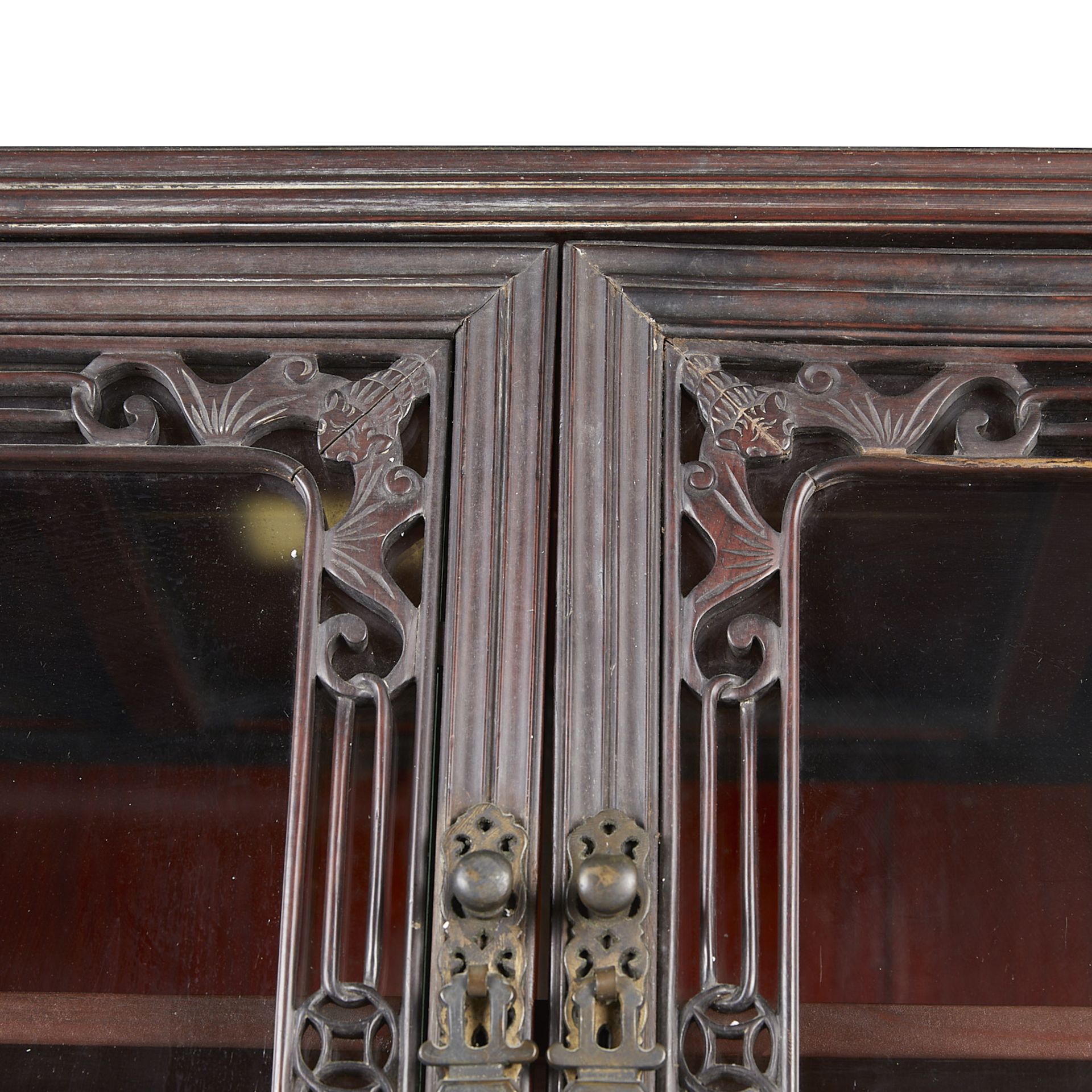 Large 3 Piece Chinese Display Case - Image 12 of 15