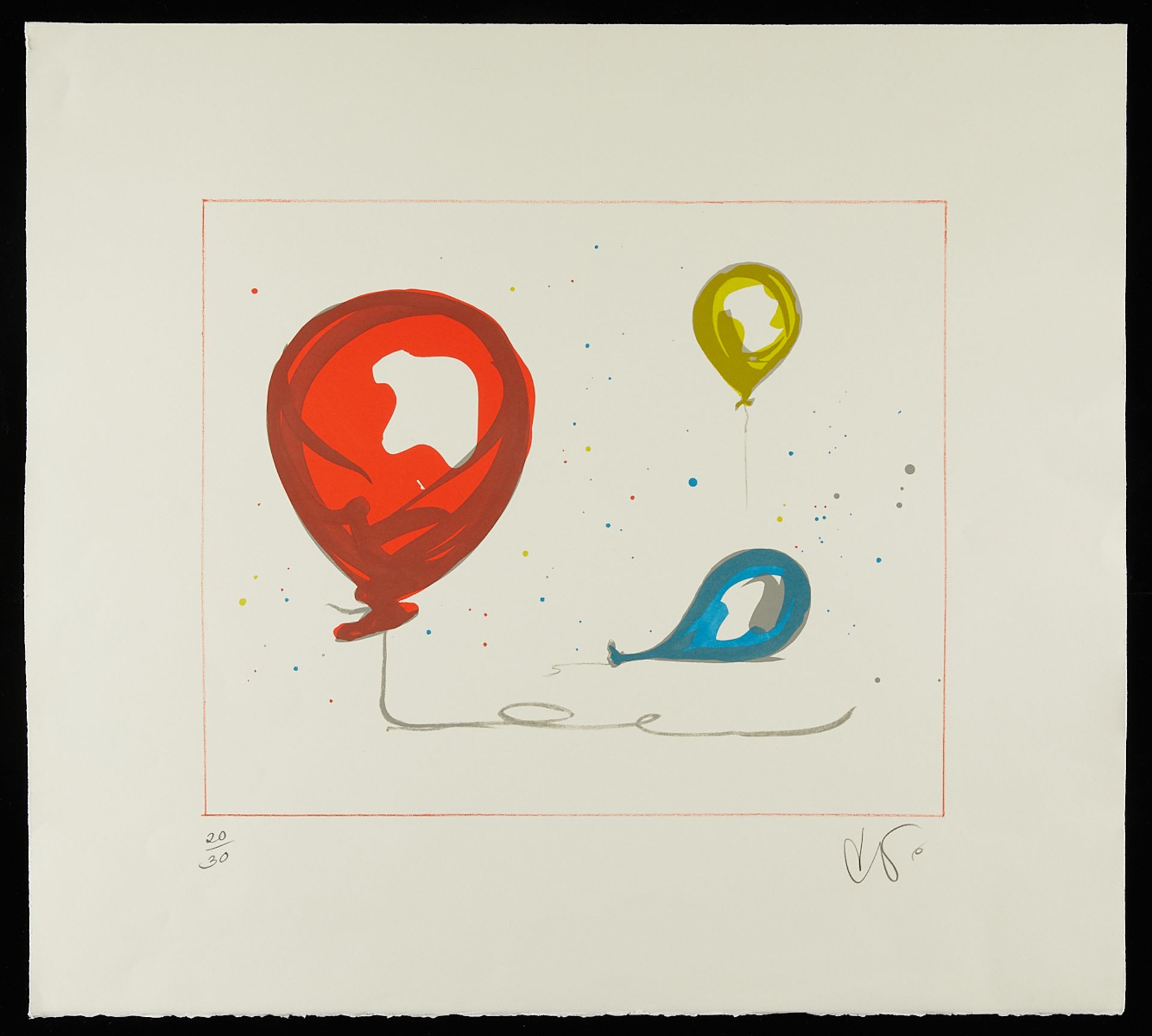 Claes Oldenburg "Balloons" Landfall Press Print - Image 3 of 8