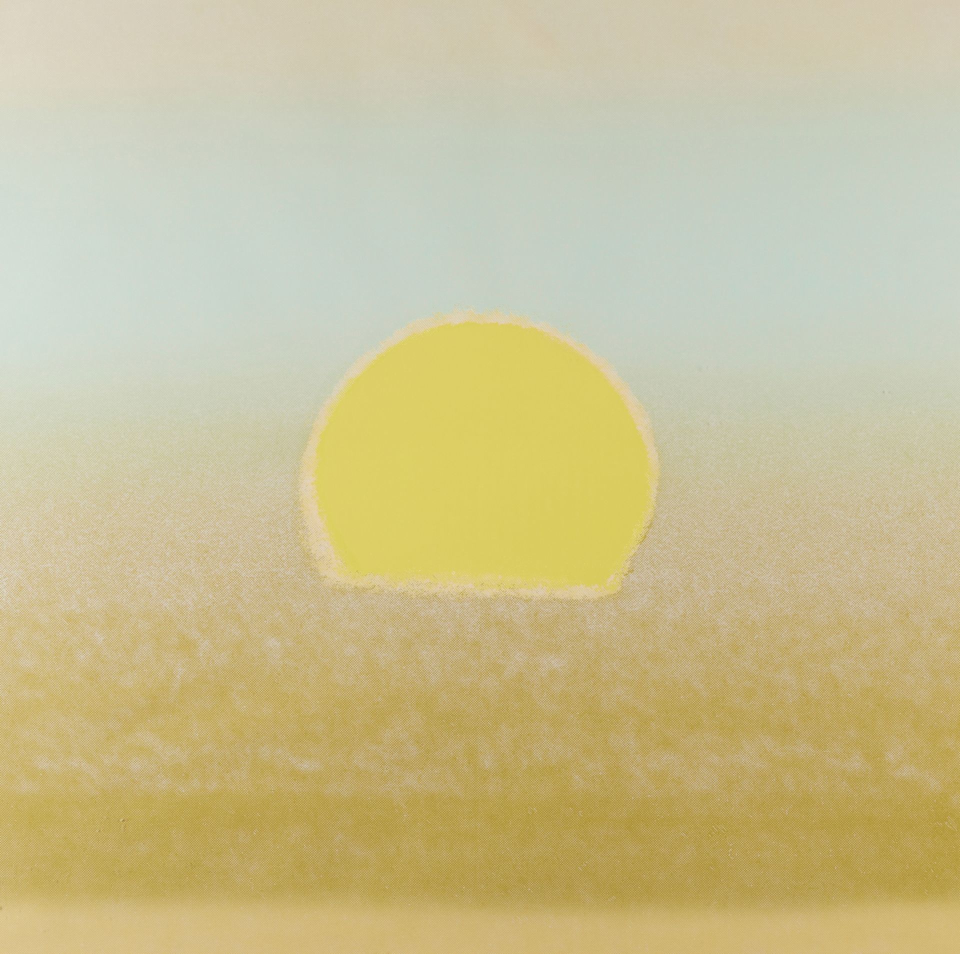Andy Warhol "Sunset" Screenprint 1972