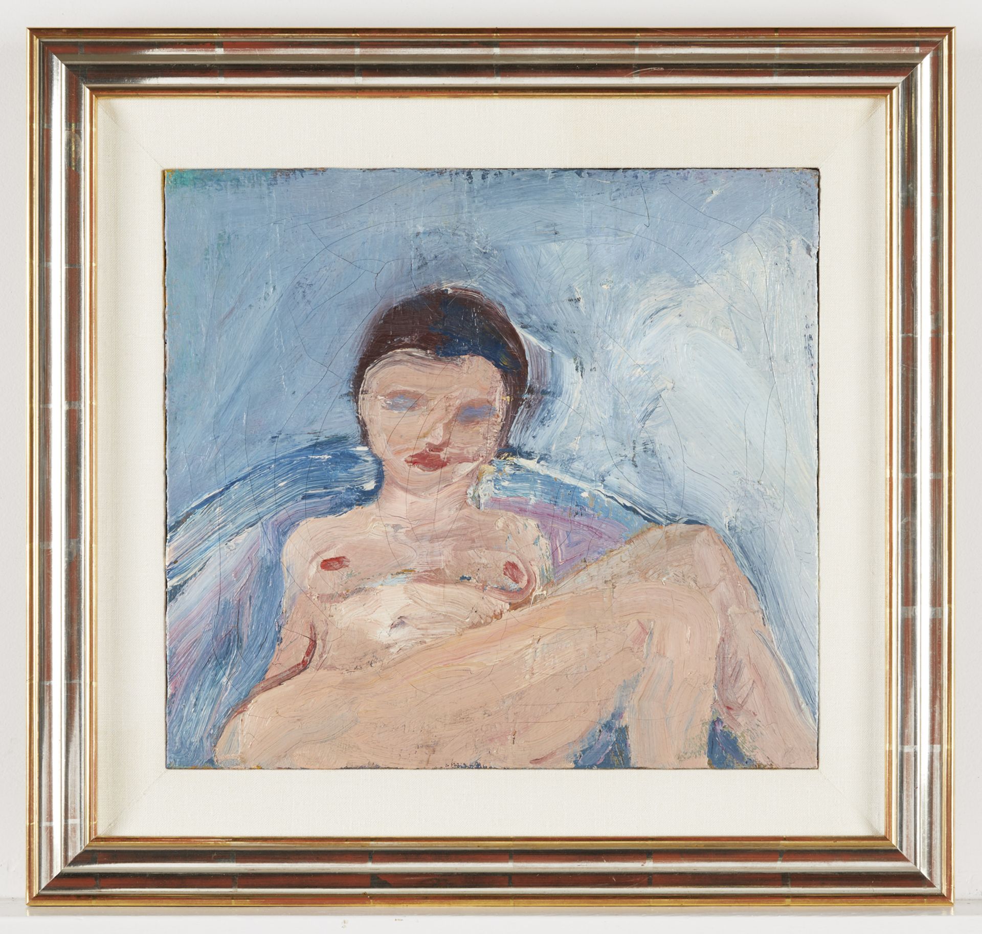 Richard Diebenkorn "Reclining Nude II" Painting - Image 3 of 13