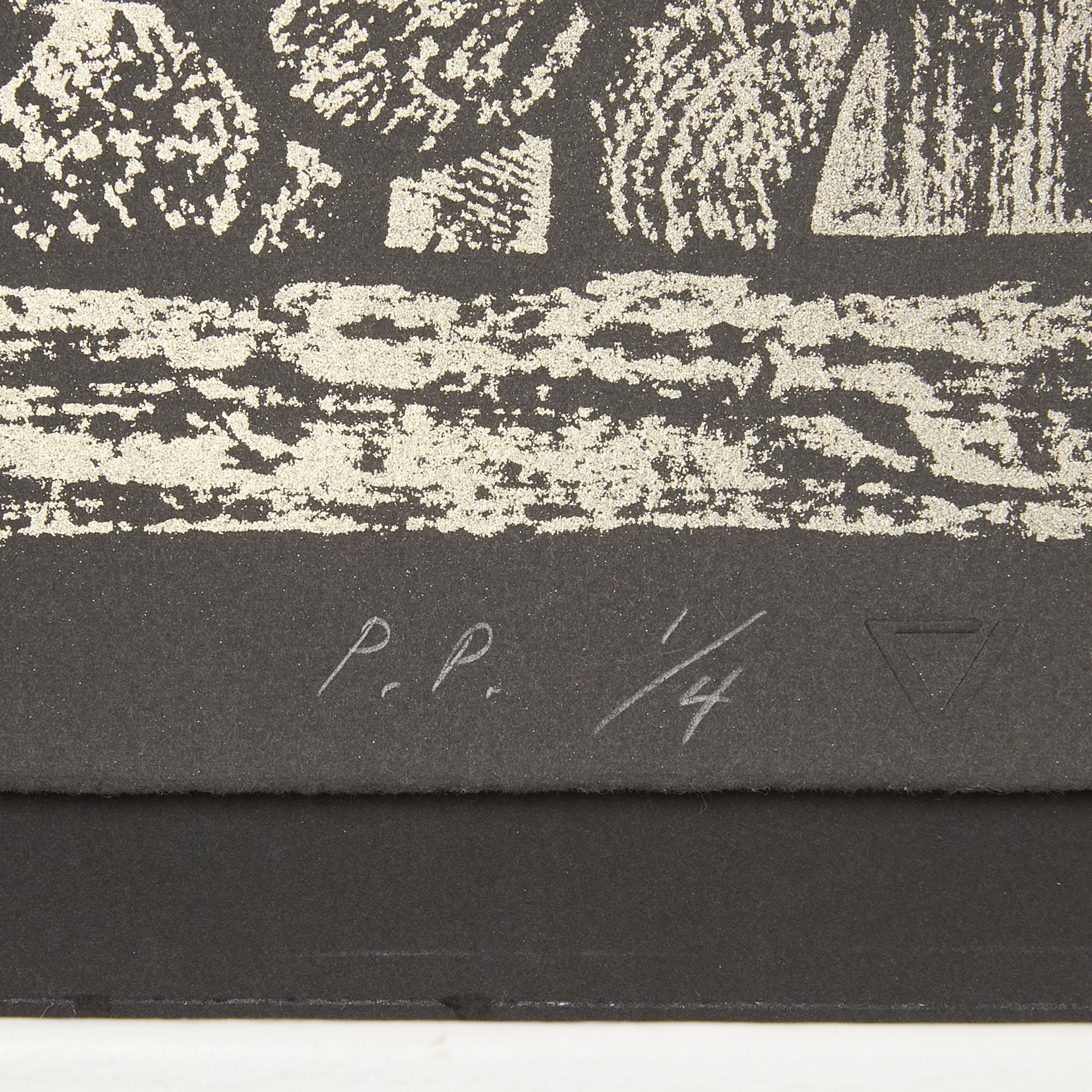 George Morrison Woodgrain Woodcut 1976-78 - Bild 4 aus 8