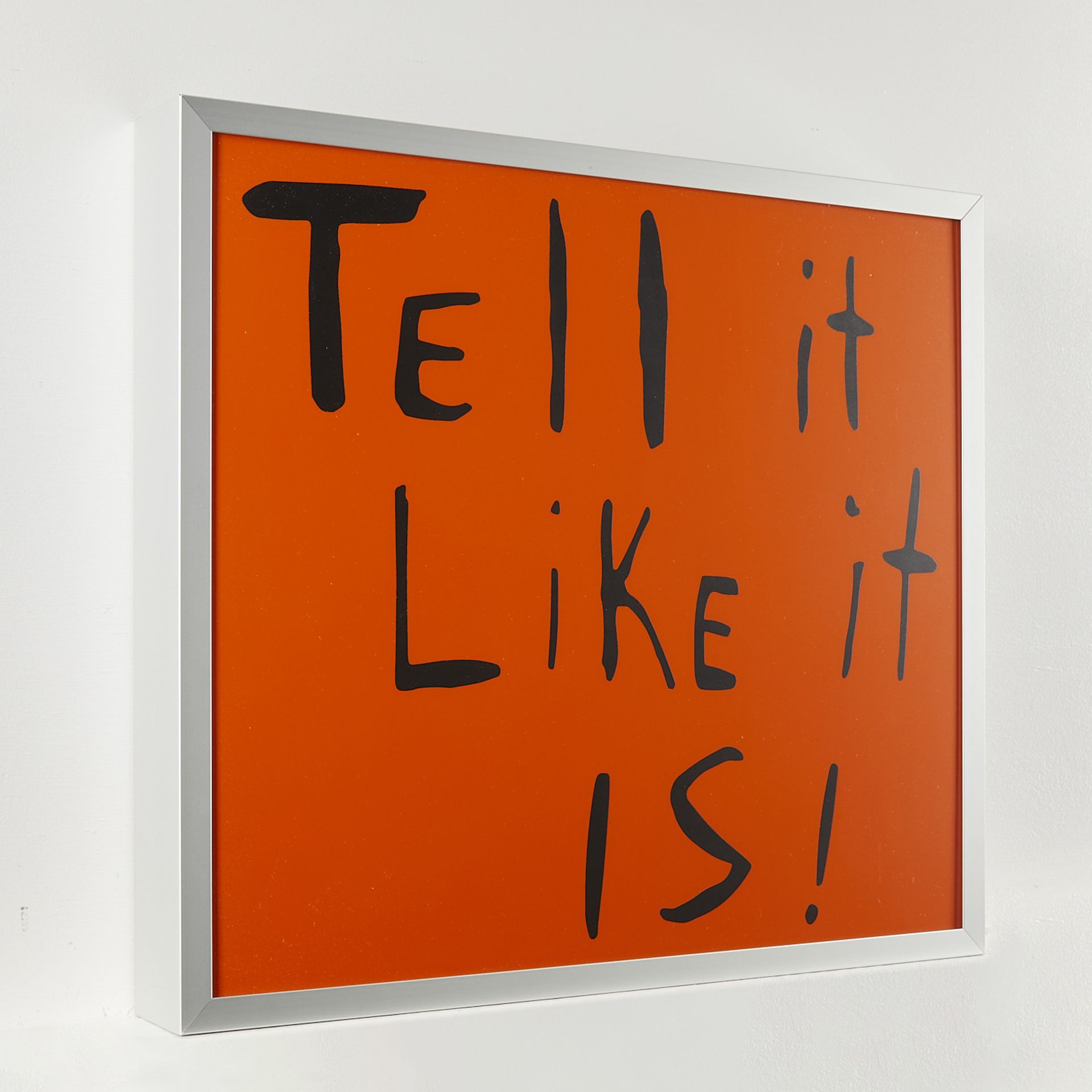 Sam Durant "Tell It Like It Is" Electric Sign 2020 - Image 7 of 11