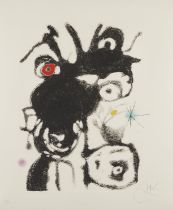 Joan Miro "Espiru" Plate IV Aquatint 1975