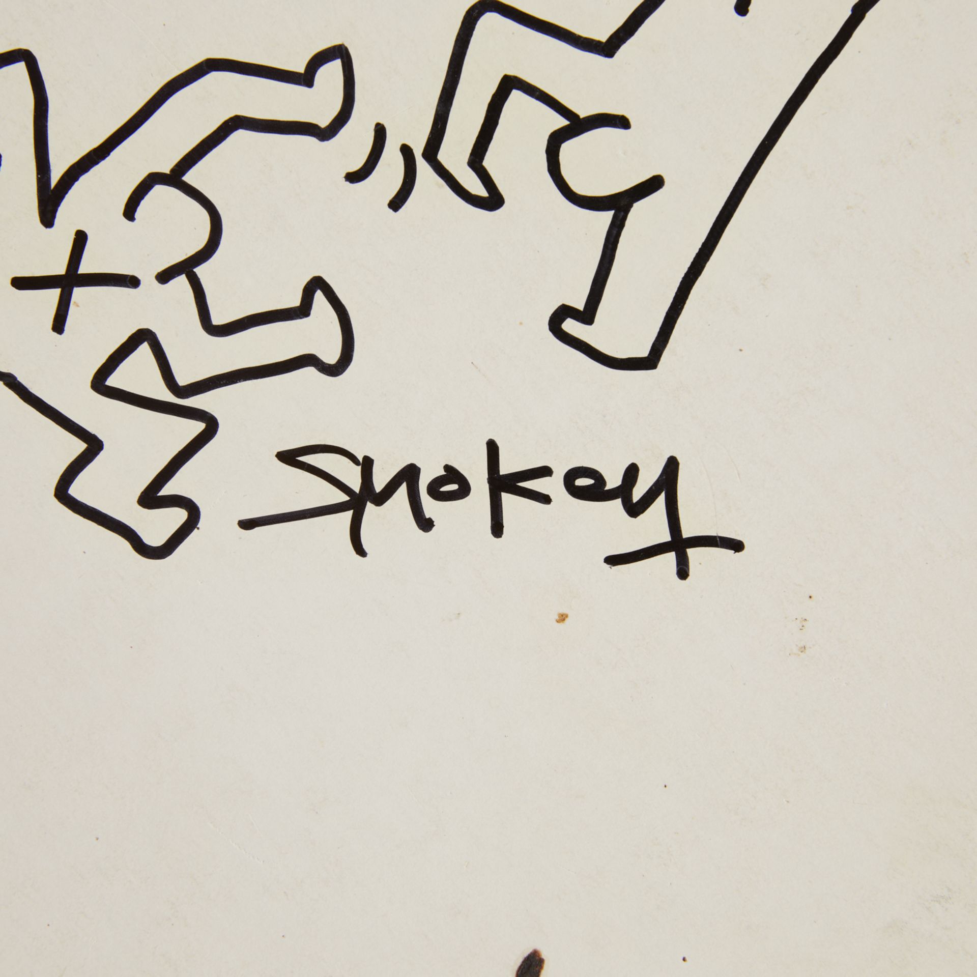 Poss. Keith Haring Doodle on DJ Album - Bild 4 aus 12
