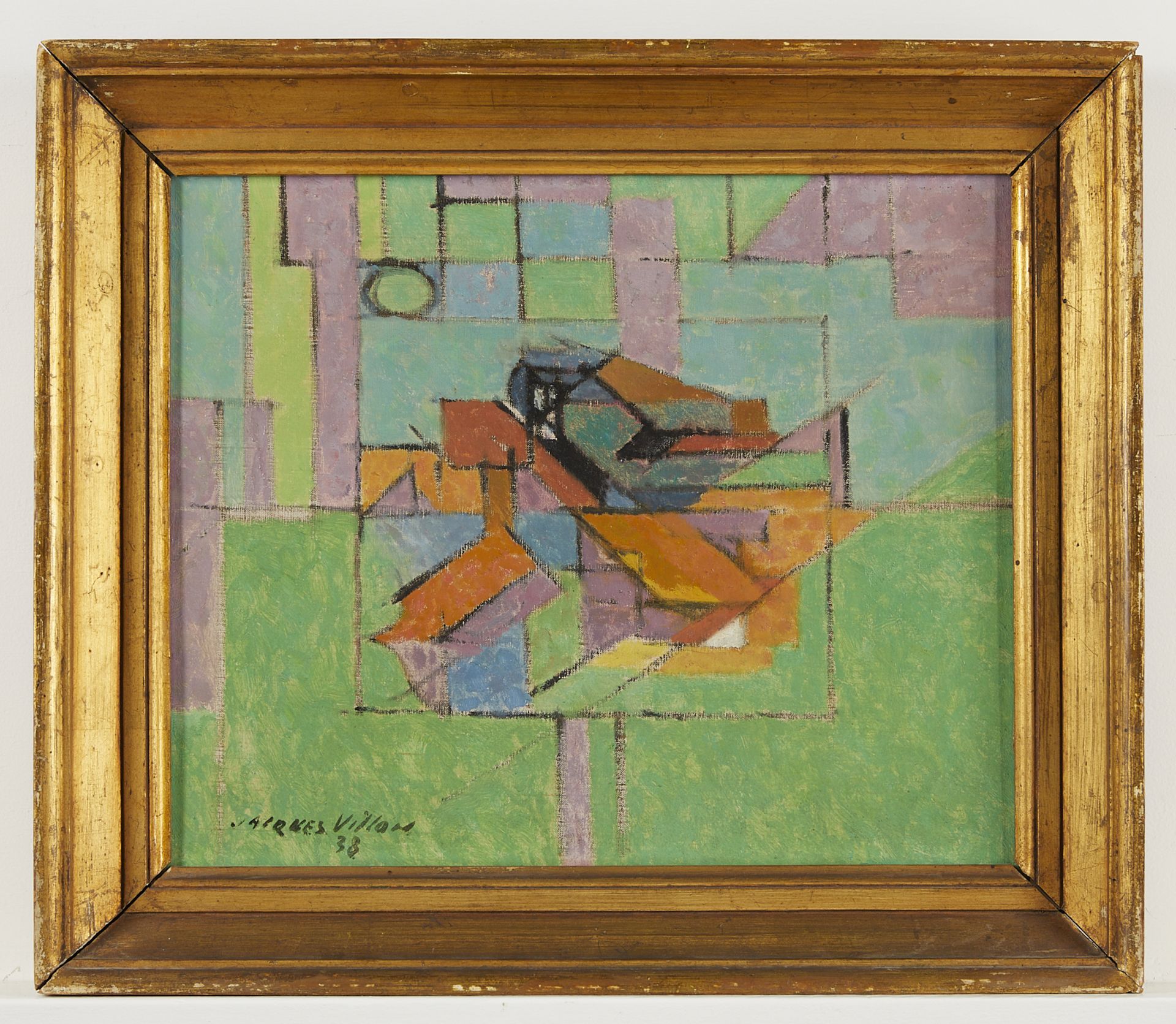 Jacques Villon "L'oiseau Emapaille" Painting - Bild 3 aus 10