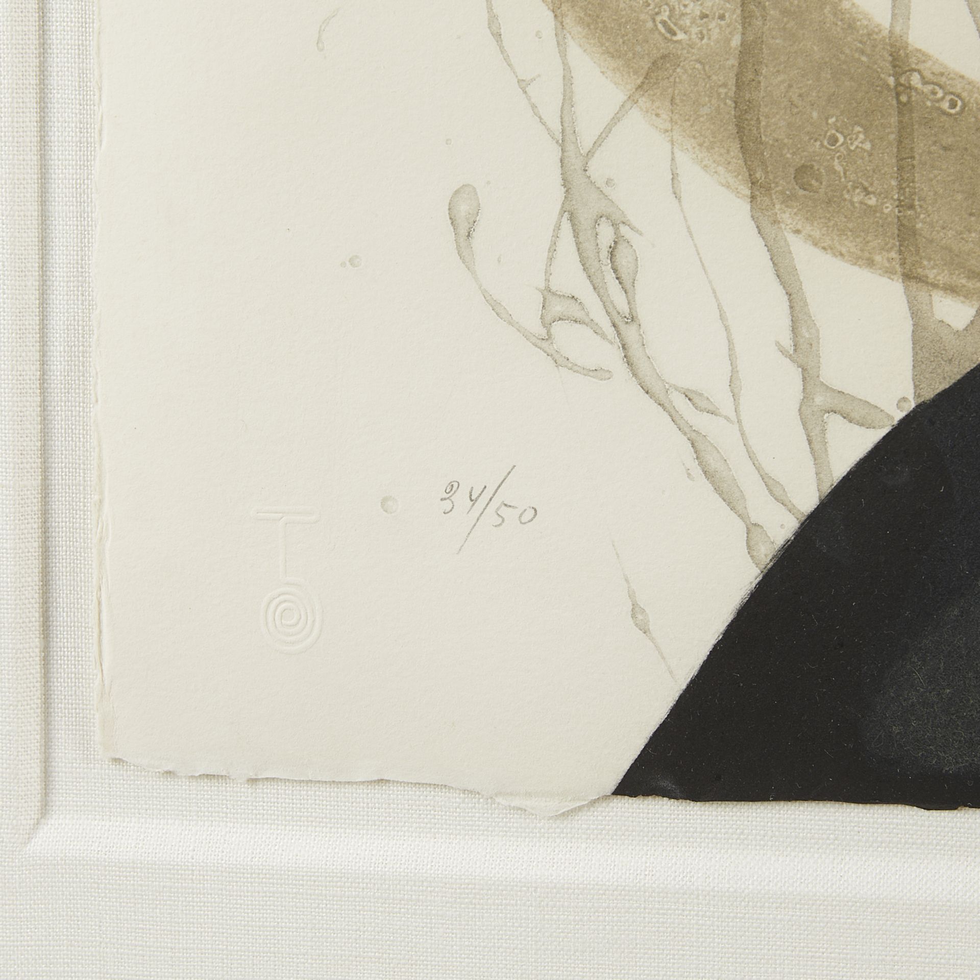 Joan Miro "El Pi de Formentor" Aquatint 1976 - Image 6 of 8