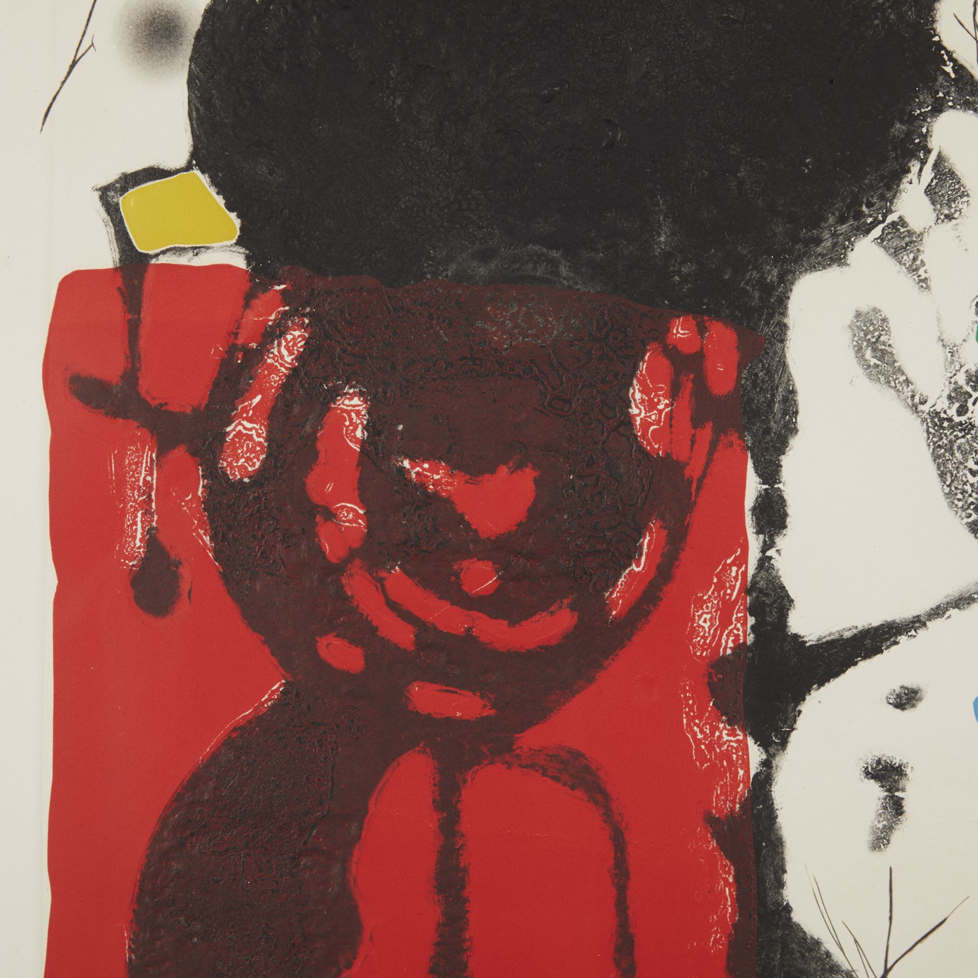 Joan Miro "Espriu" Print Plate V 1974 - Bild 6 aus 8