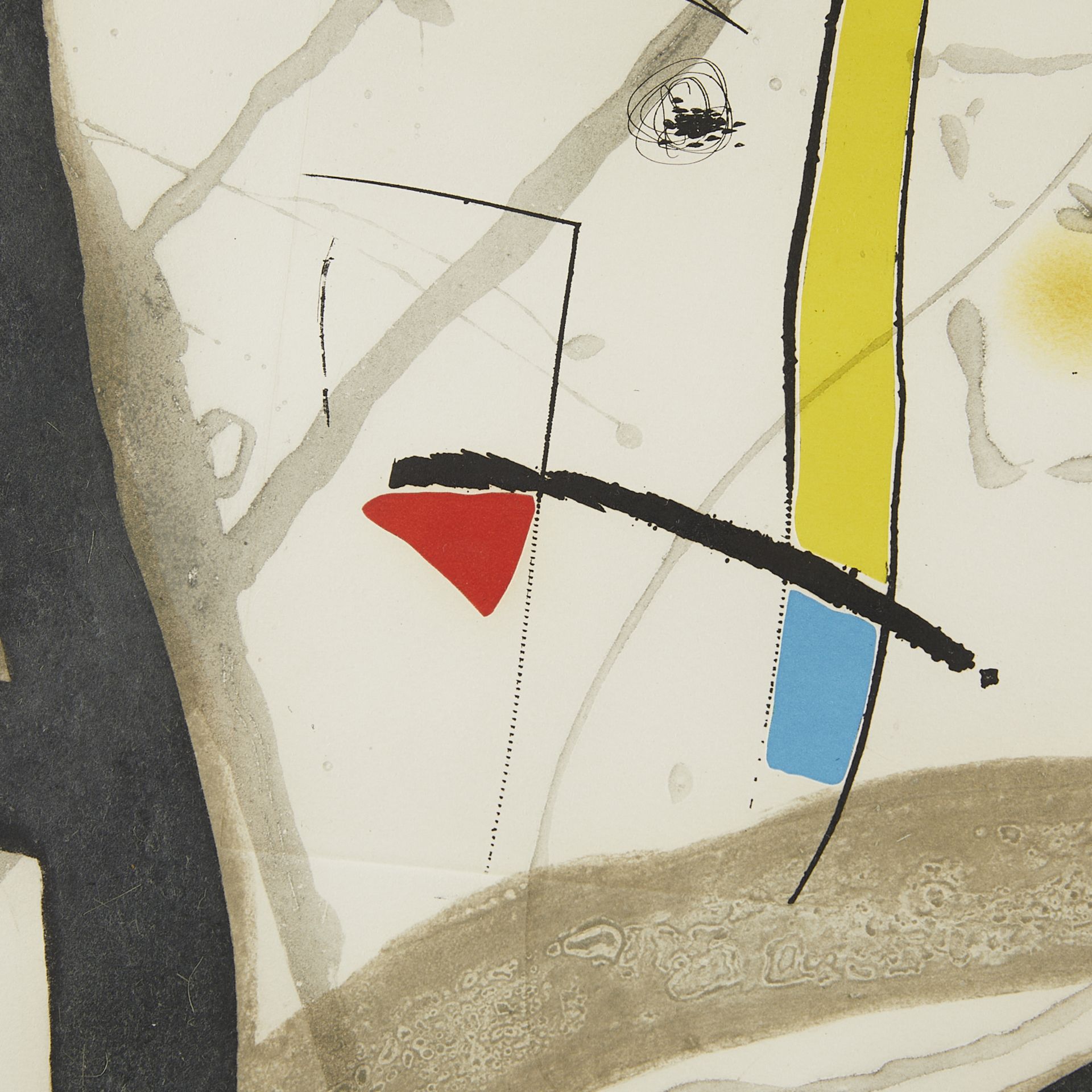 Joan Miro "El Pi de Formentor" Aquatint 1976 - Bild 7 aus 8