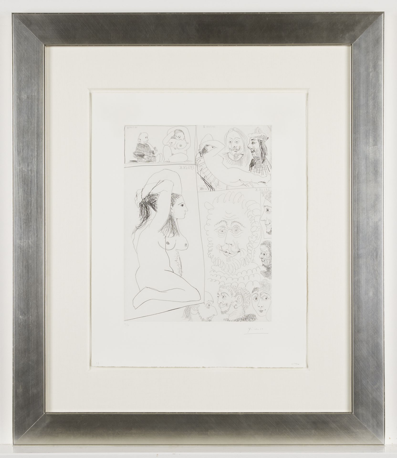 Picasso "Bande Dessinee" Etching 347 Series - Image 3 of 10