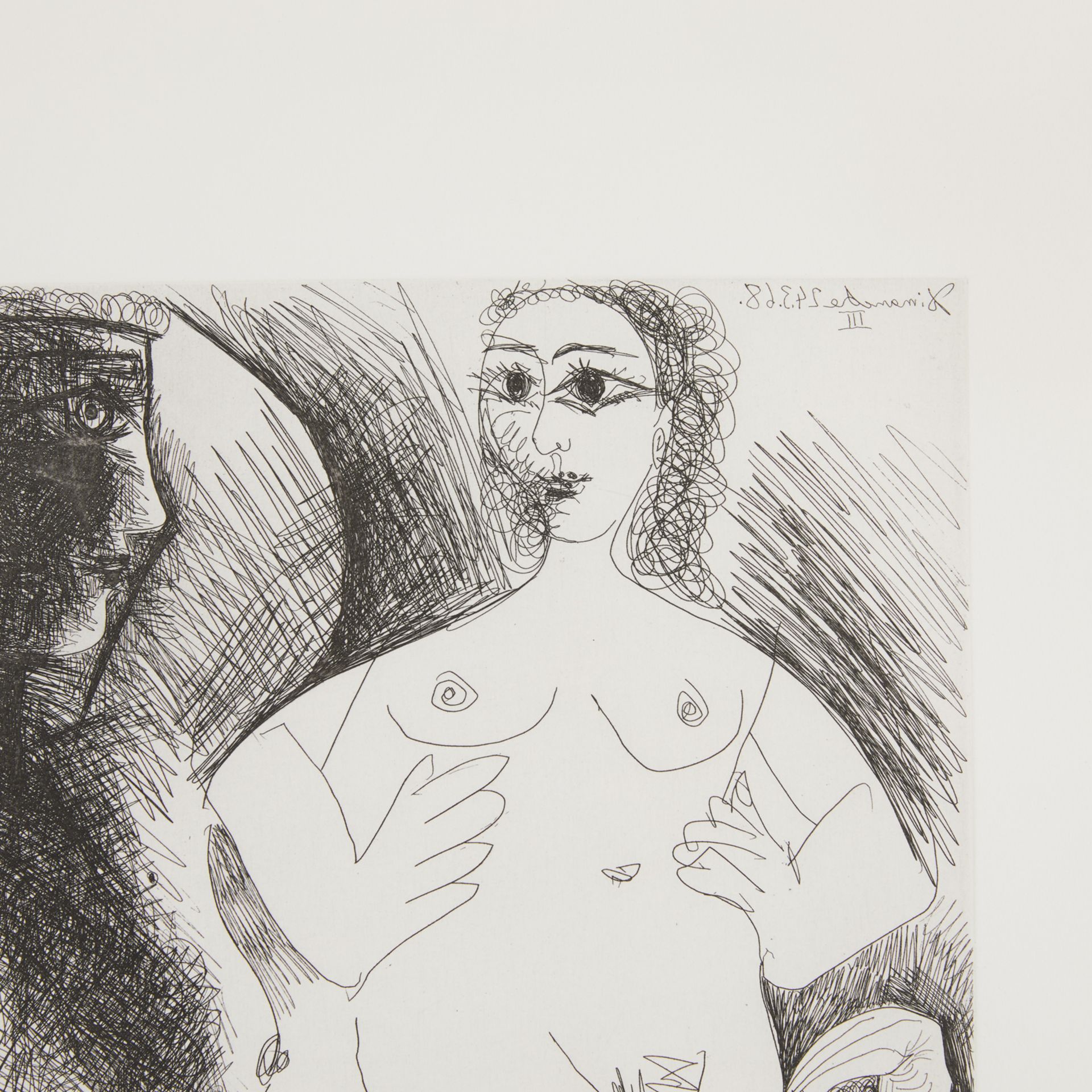 Picasso "Odalisques" Etching 347 Series - Image 4 of 7