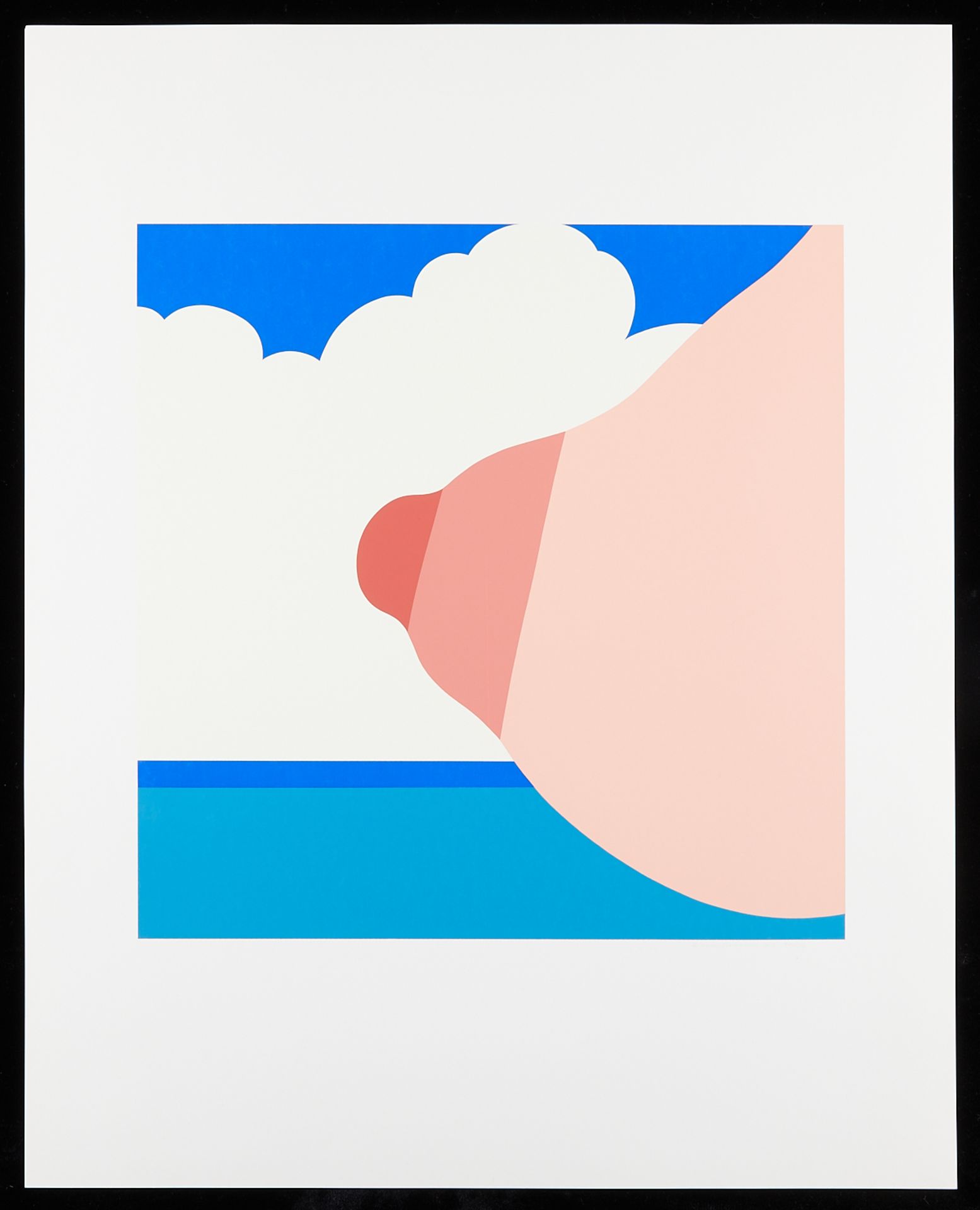 Tom Wesselmann "Seascape (Tit)" Serigraph 1967 - Image 2 of 5
