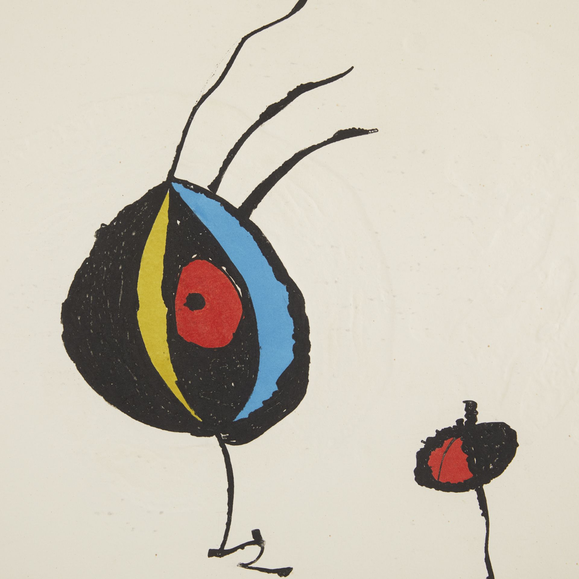 Joan Miro Barcelona Suite Aquatint 1973 - Image 5 of 8