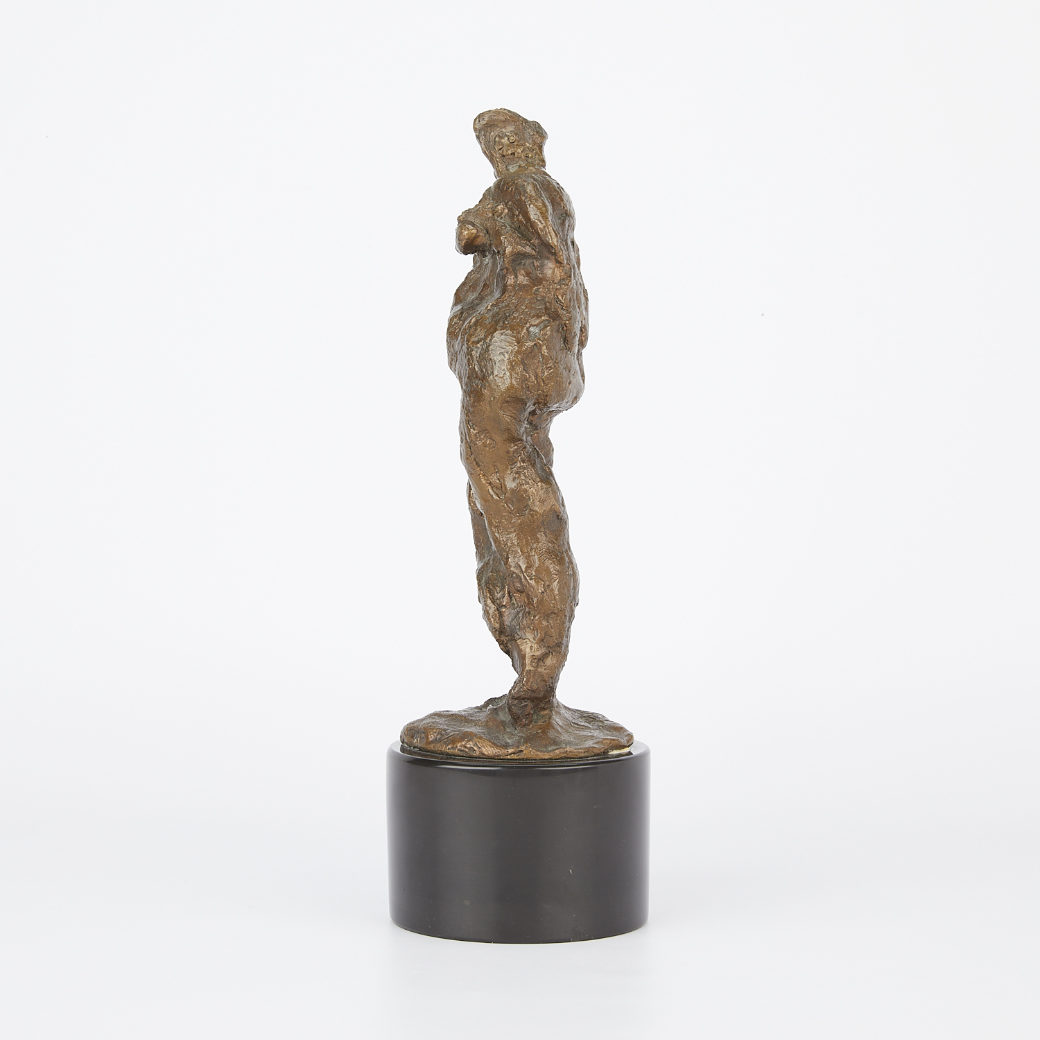 George Spaventa Figural Cast Bronze Sculpture 1962 - Image 3 of 9
