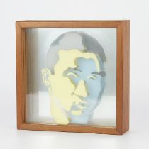 James Kielkopf "Self Portrait" Mixed Media 1966