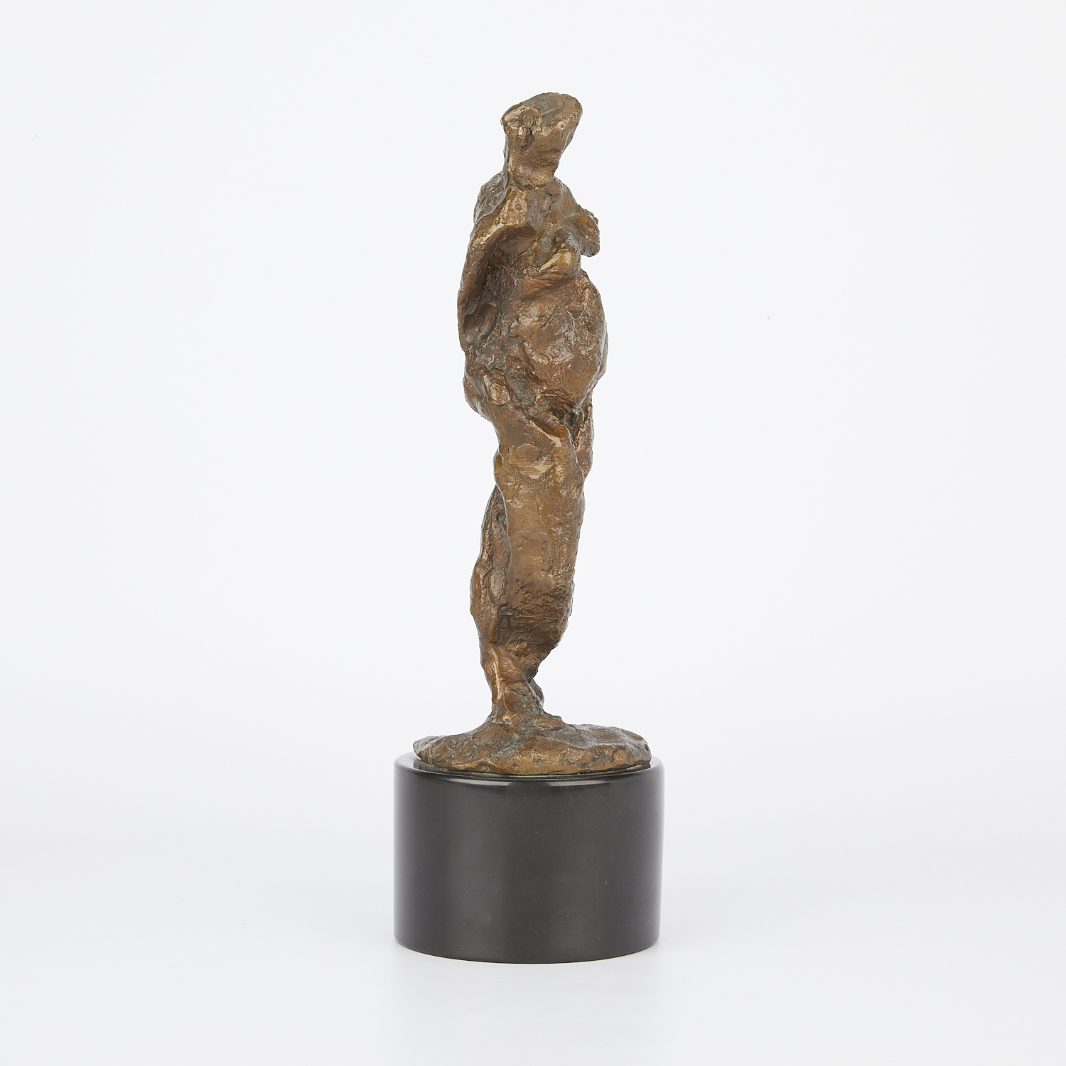 George Spaventa Figural Cast Bronze Sculpture 1962 - Image 5 of 9