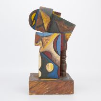 Italo Scanga "Abstract Head #70" Sculpture 1986