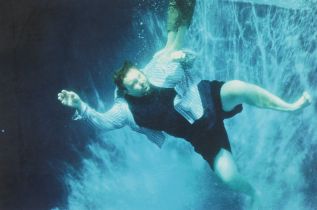 Martin Kersels "Blue Swimmer" C-Print 1999