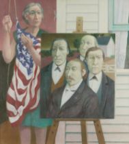 Richard Haines "From Our Forefathers" Painting