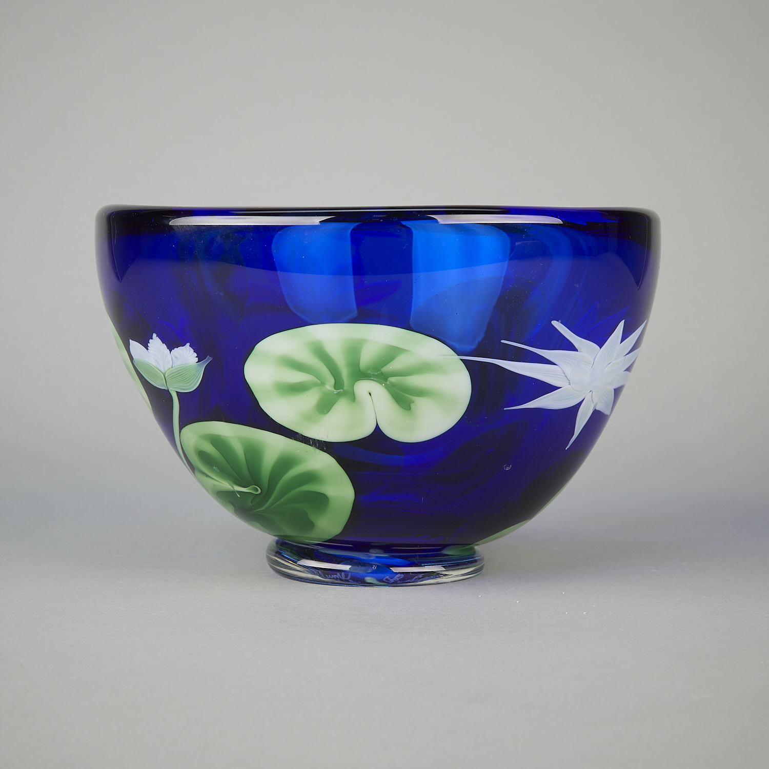 Bruce Sillars for Orient & Flume Waterlilies Bowl - Image 5 of 10