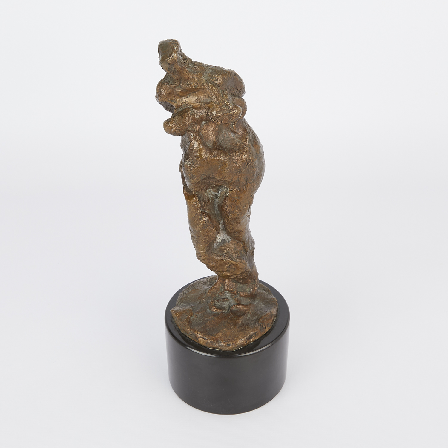 George Spaventa Figural Cast Bronze Sculpture 1962 - Image 7 of 9