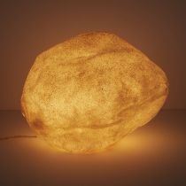 11 Andre Cazenave Moon Rock Lamps ca. 1960s