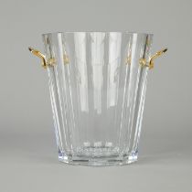 Baccarat Crystal Glass Ice Bucket