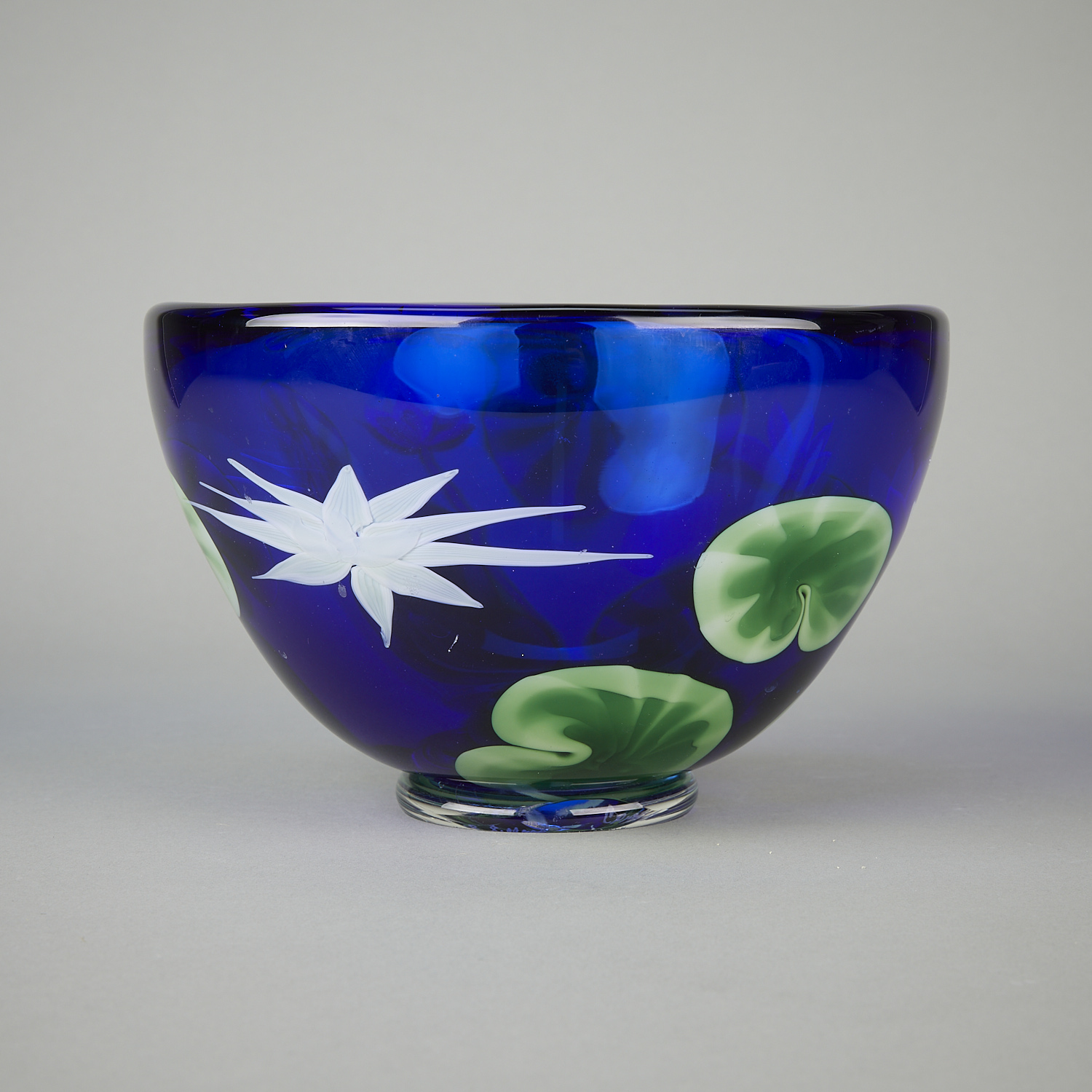 Bruce Sillars for Orient & Flume Waterlilies Bowl - Image 6 of 10