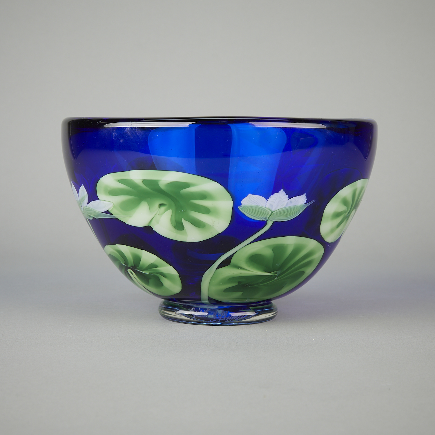 Bruce Sillars for Orient & Flume Waterlilies Bowl - Image 4 of 10