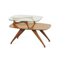 Vladimir Kagan MCM Two-Tiered Side Table