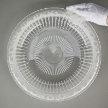 Lalique "Marguerites" Centerpiece Glass Bowl