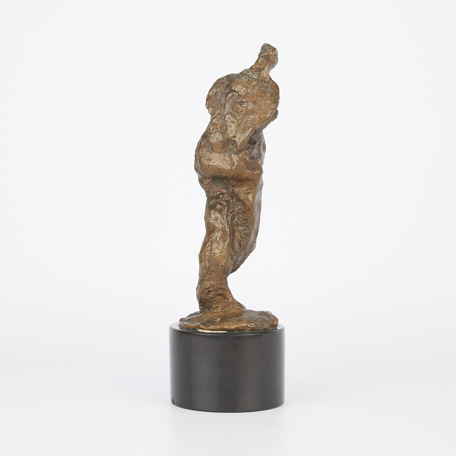 George Spaventa Figural Cast Bronze Sculpture 1962 - Image 4 of 9