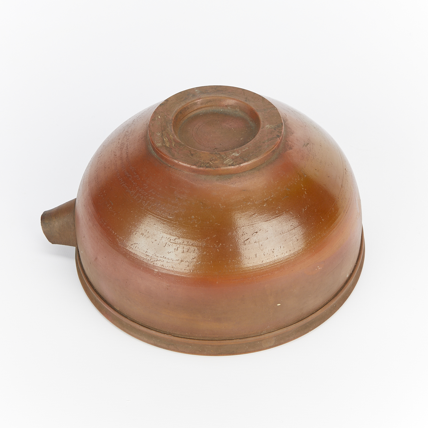 Early Japanese Mizusashi Water Jar with Spout - Image 12 of 14