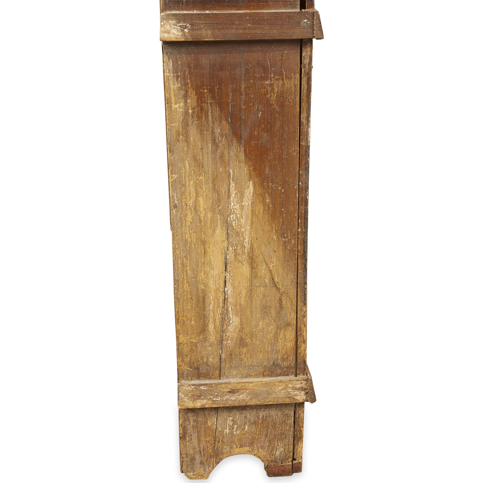 Delarue French Country Painted Grandfather Clock - Image 9 of 22