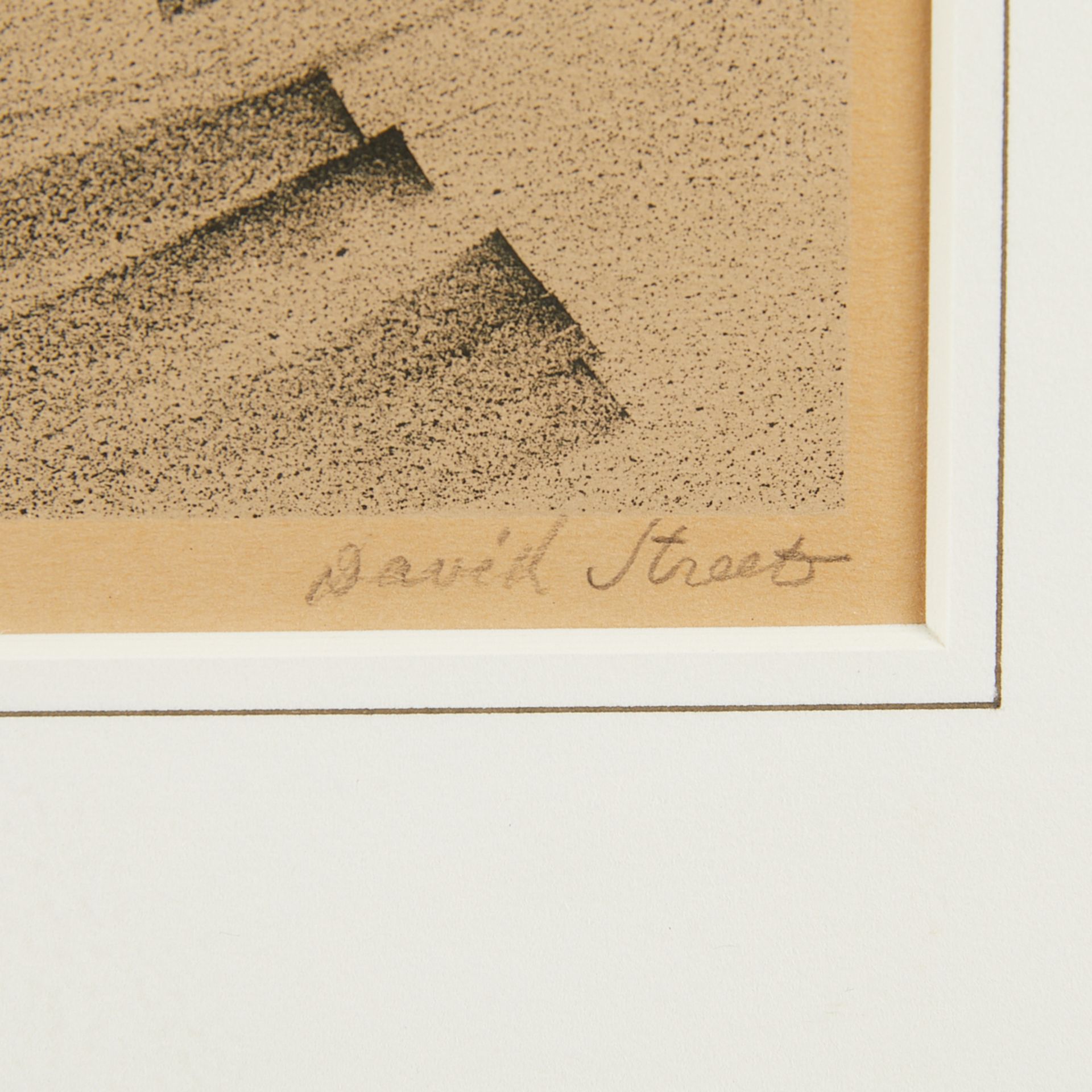 Saul Raskin "David Streets" Jerusalem Lithograph - Image 4 of 6