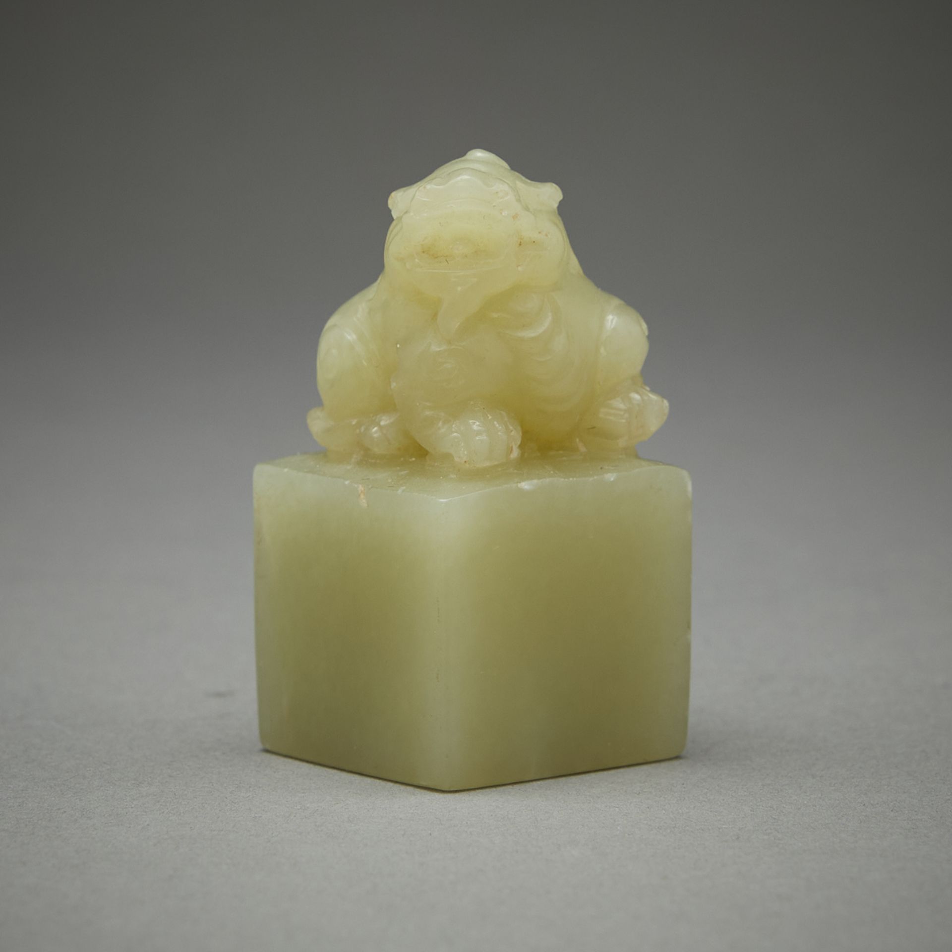 20th c. Chinese Jade Carved Seal - Bild 7 aus 8