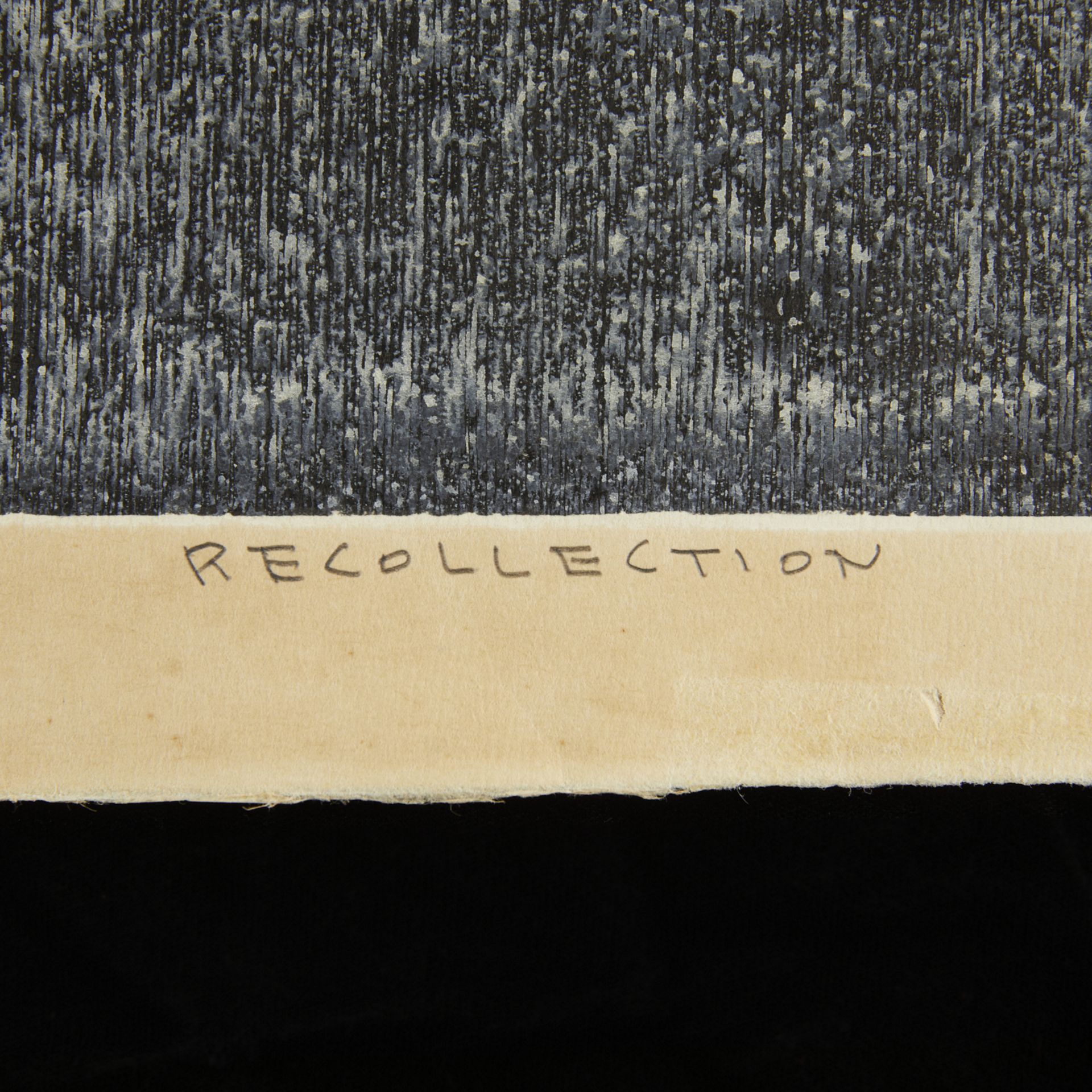 Kiyoshi Saito "Recollection" Woodblock Print 1960 - Image 5 of 6
