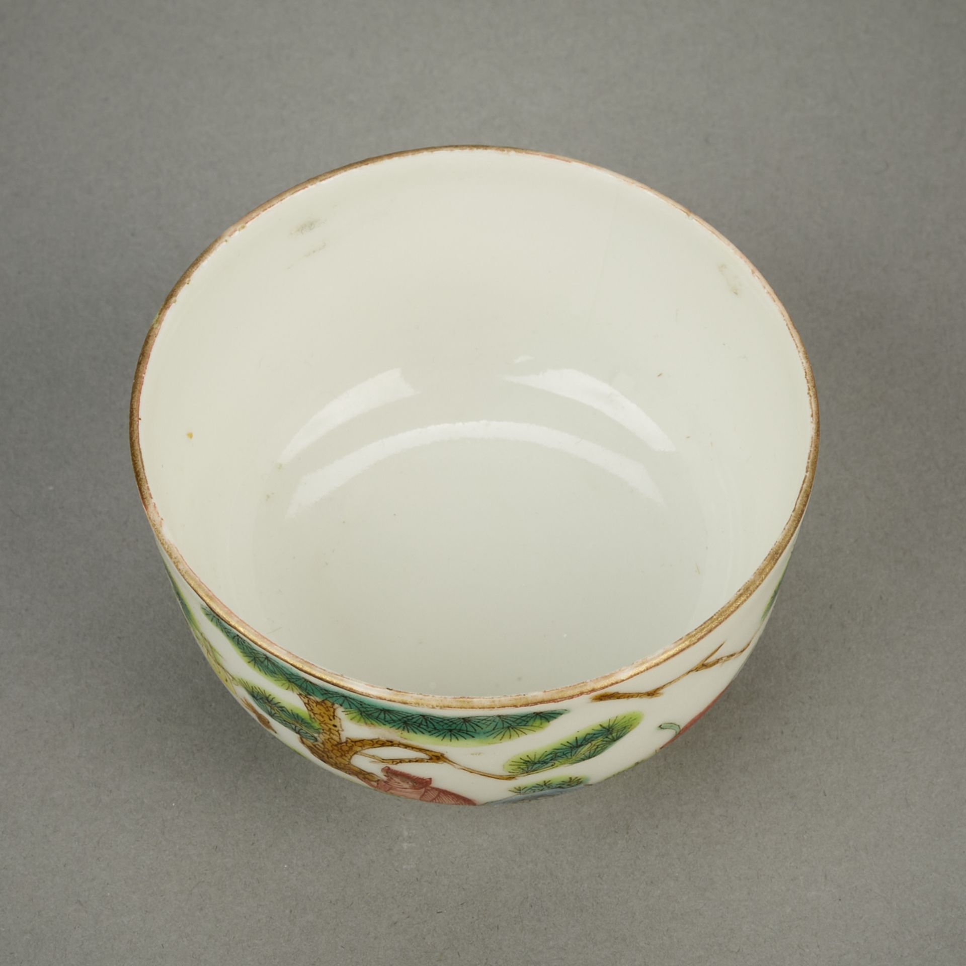 Small Chinese Famille Rose Porcelain Cup - Bild 7 aus 9