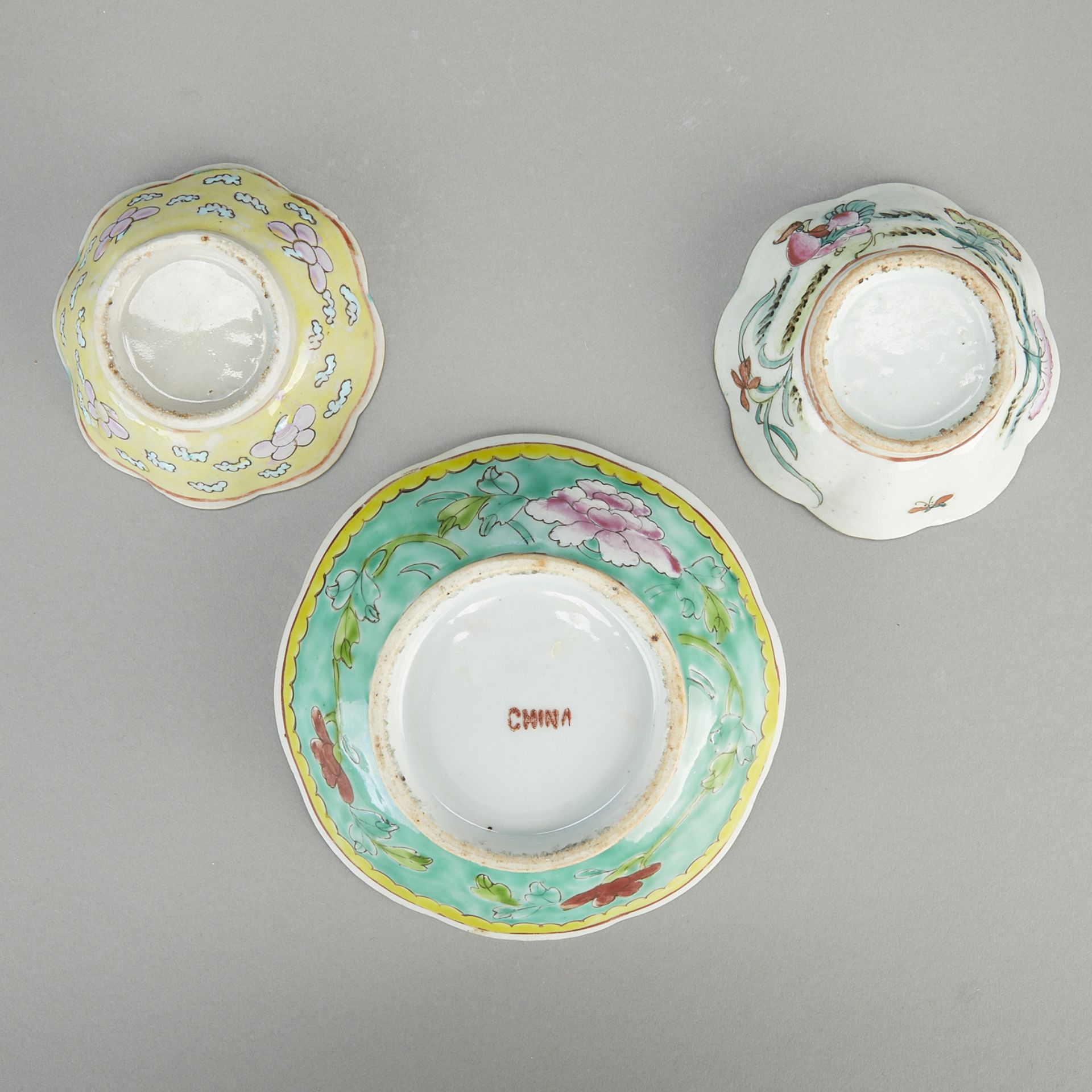 8 Chinese Famille Rose Porcelain Dishes - Bild 8 aus 27