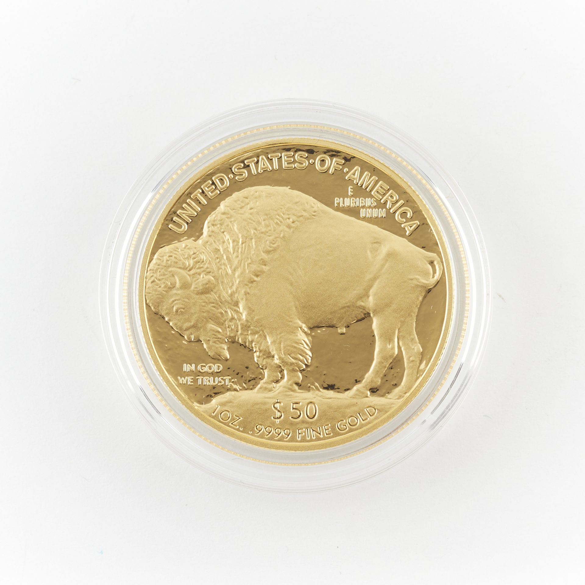 2007 $50 Gold American Buffalo Proof Coin - Image 2 of 3