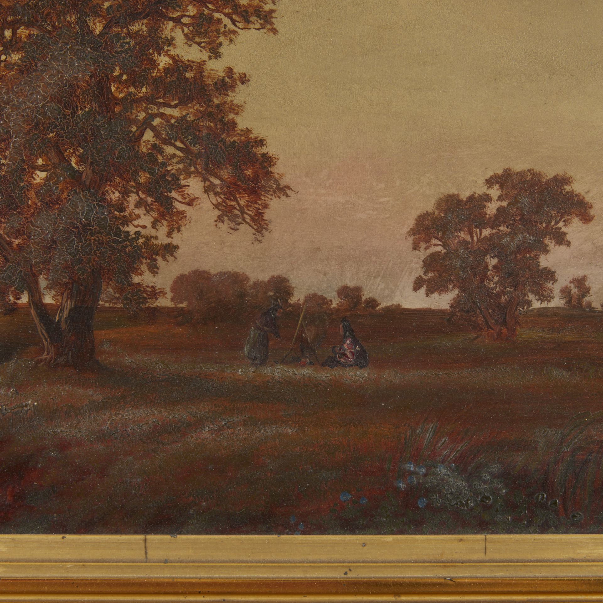 Poss. Alexander Loemans Landscape Painting - Image 2 of 7