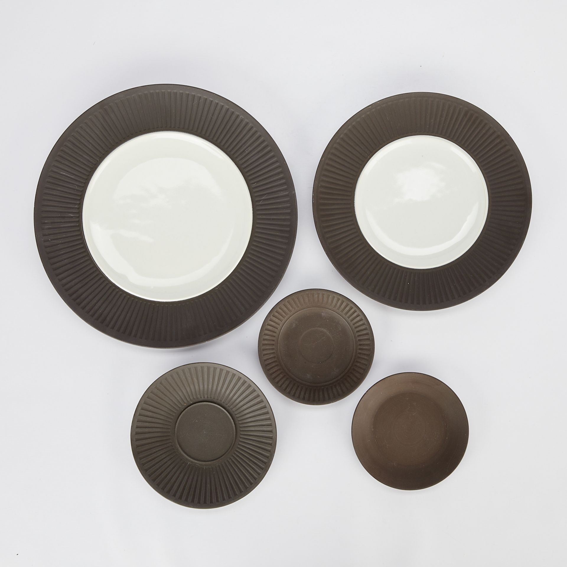 54 Pcs Dansk Flamestone Ceramic Tableware - Bild 21 aus 23