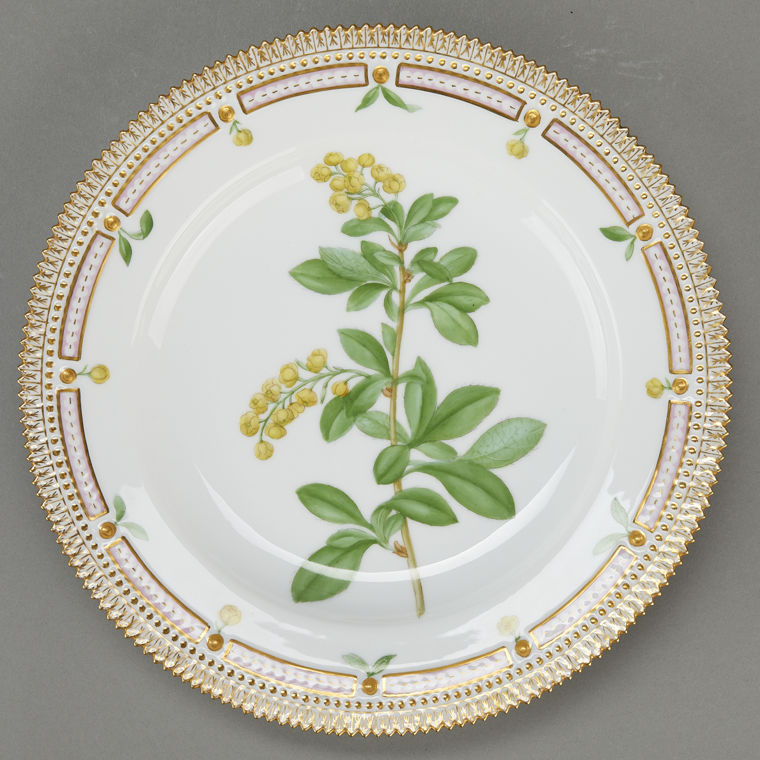 Set 11 Flora Danica Luncheon Plates - Image 17 of 22