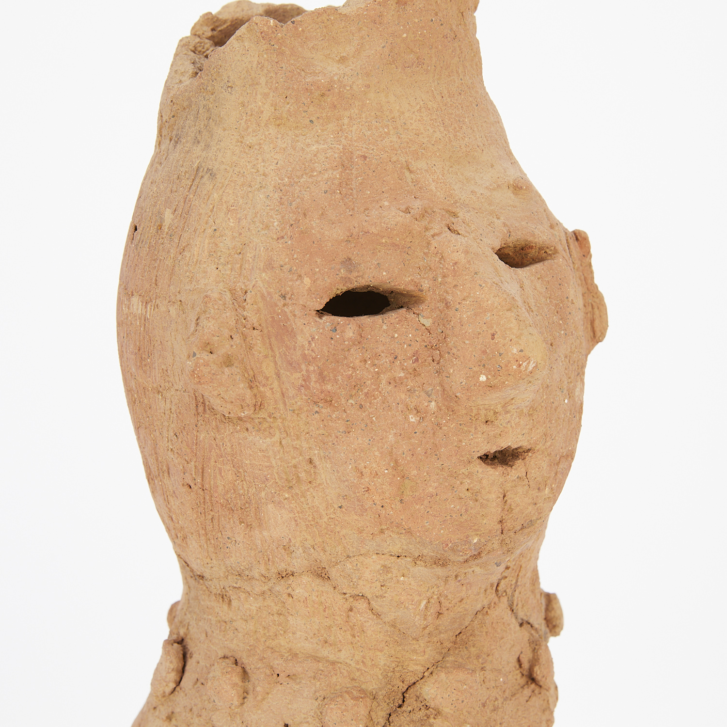 5th/6th c. Japanese Earthenware Haniwa Head - Image 2 of 10