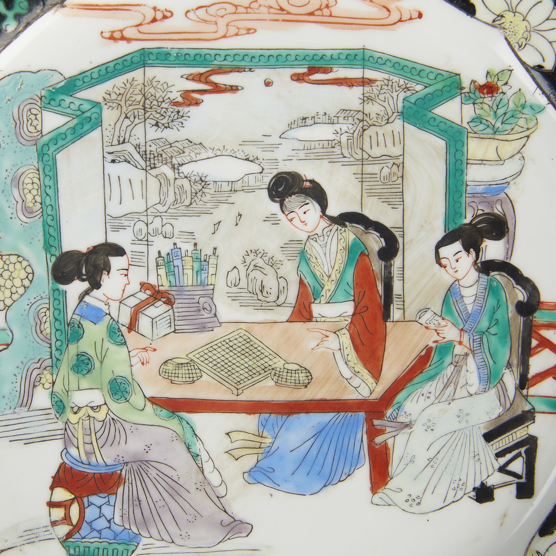 8 Antique Chinese Porcelain Plates and Bowls - Bild 3 aus 23