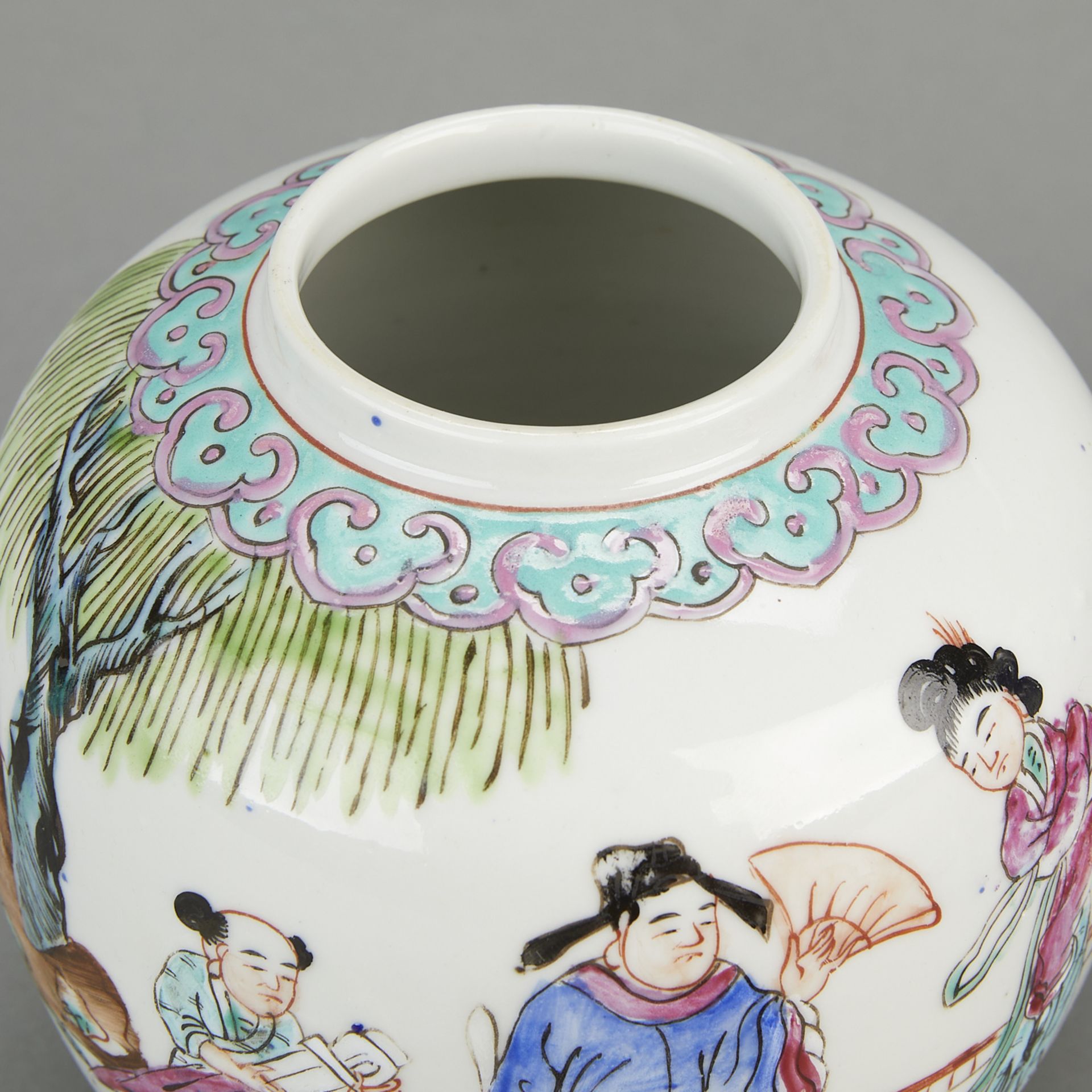 Group of 5 Chinese Porcelain Objects - Image 8 of 21