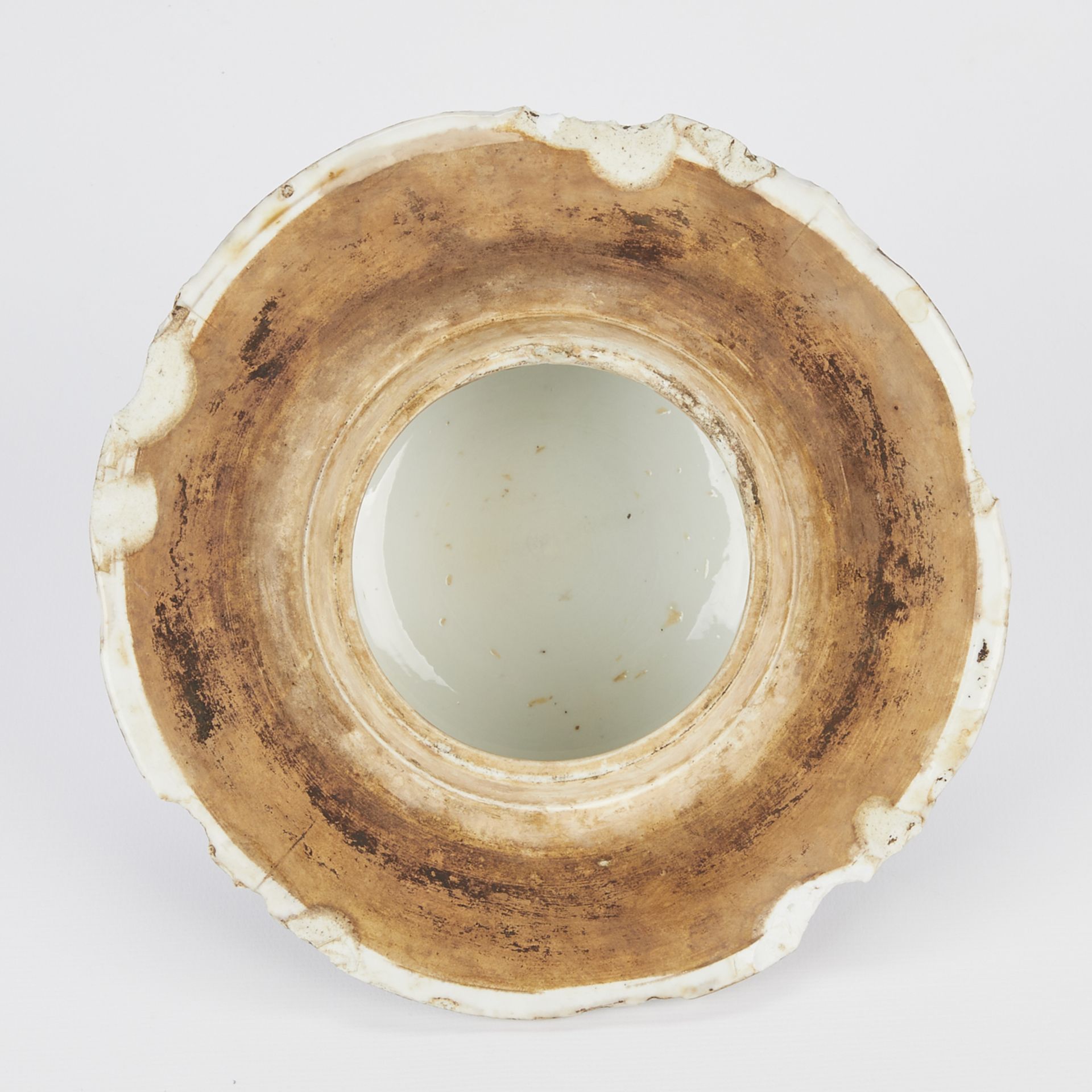 19th c. Chinese B&W Porcelain Baluster Vase - Image 10 of 15