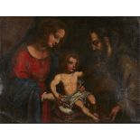 16th c. North Italian Holy Family Painting