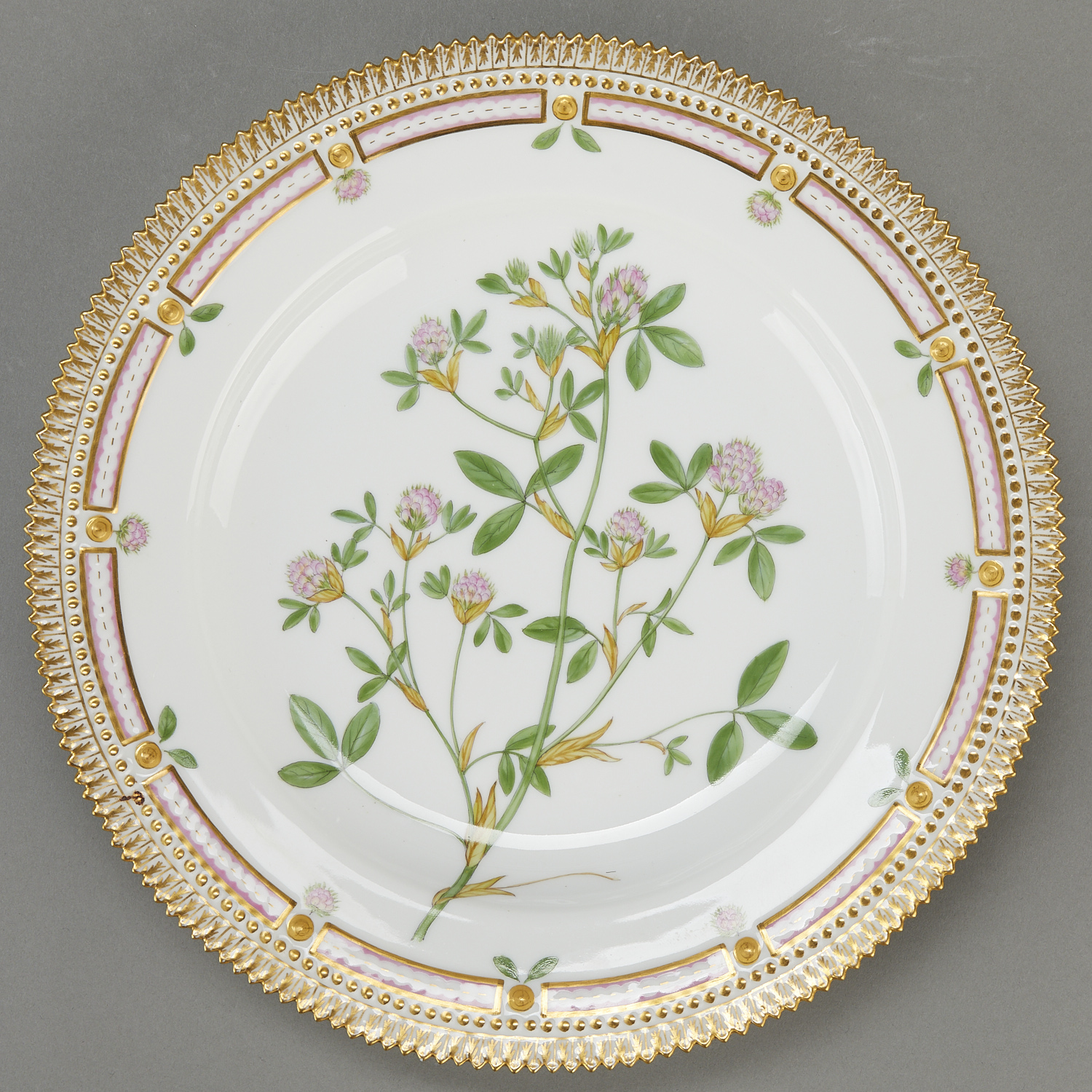 Set 11 Flora Danica Luncheon Plates - Image 18 of 22