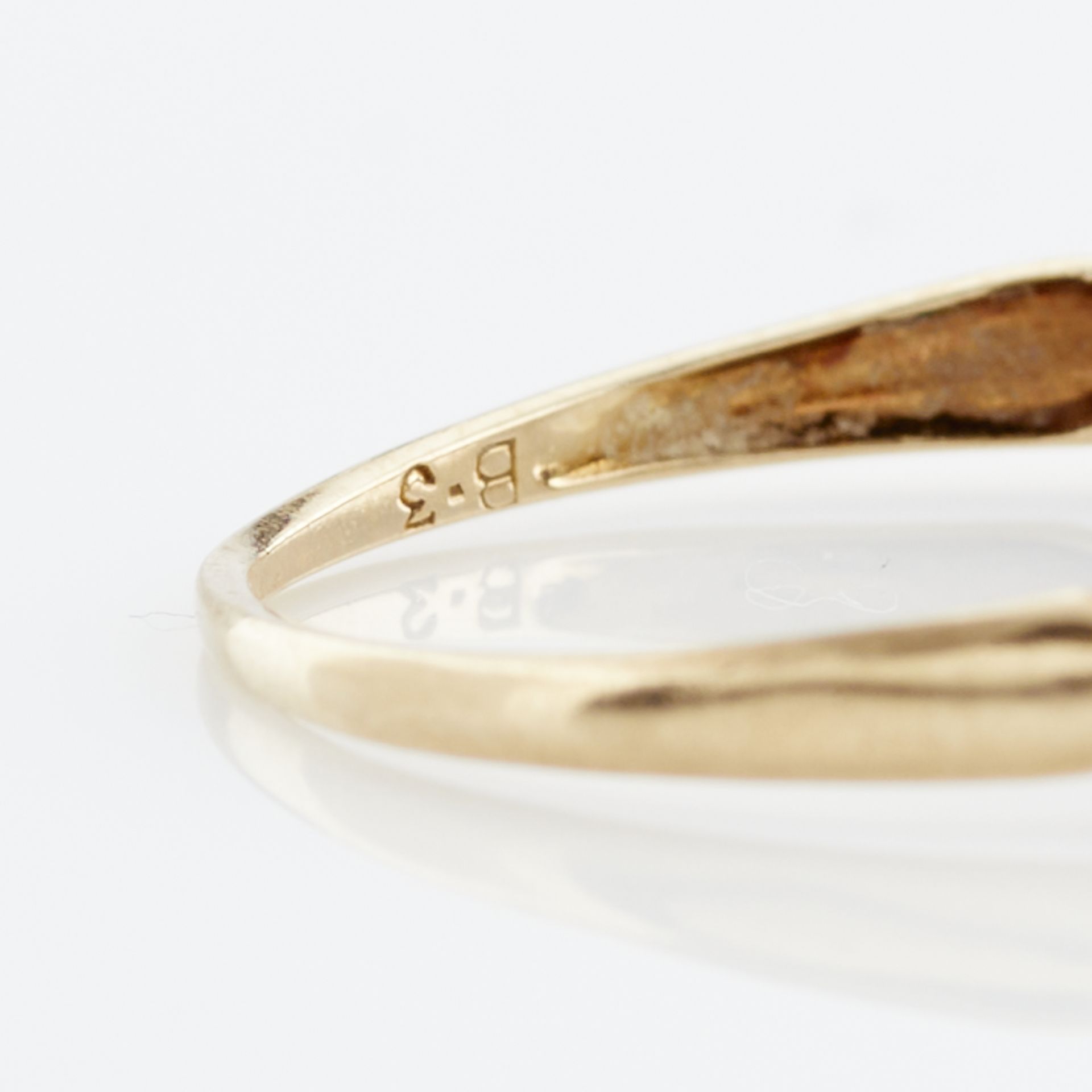 2 14k Gold Art Deco Style Diamond Rings - Image 11 of 17